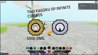 TWO KAGOKU OP ONESHOT COMBOS *INFINITE* | Shindo Life Roblox