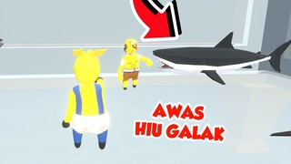 DUO LETOY DRAMA MASUK BIKINI BOTTOM DI HUMAN FALL FLAT!!!