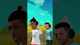 Help Ronaldo and Messi Win the Squid Game #shorts