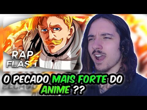 (OLHA O SPEED!) REAGINDO ao ♫ ESCANOR RAP | "Supernova" | Flash Beats (Nanatsu no Taizai) | REACT