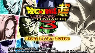 Dragon Ball Super Budokai Tenkaichi 3 PPSSPP BETA ISO With Permanent Menu!