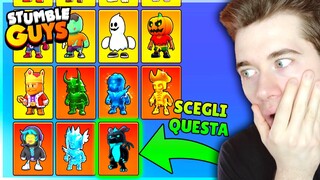 VOI DECIDETE la Skin di Questo Video! | Stumble Guys ITA