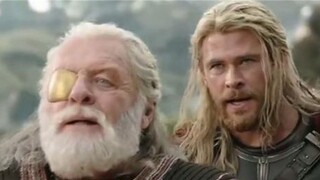 Demi menyelamatkan Thor, Odin yang lebih kuat dari Thanos akhirnya beraksi