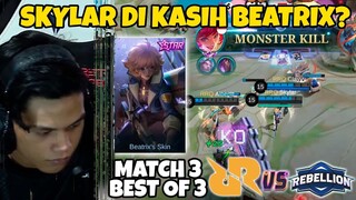 Berani Bgt Lepasin BETRIX SKYLAR??? Bercanda Ini rabelion Sumpah!! MATCH 3 RRQ VS RBL