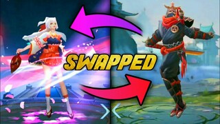 INI JADINYA KALAU ANIMASI HERO DI GANTI 😂😂 | Mobile Legends: Bang Bang PART1