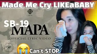 THIS BREAKS ME DOWN!! SB19 'MAPA' OFFICIAL LYRIC VIDEO  REACTION