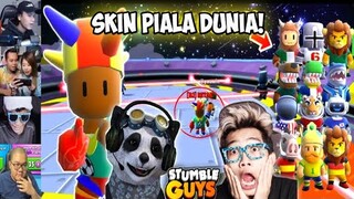 Keseruan Gamer Bermain Stumble Guys Memakai Skin Piala Dunia Pertama Kalinya | Stumble Guys