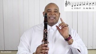 How to play C Minor Scale on Clarinet in 2 minutes