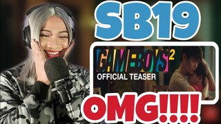 GAMEBOYS 2 OFFICIAL TEASER FEATURING SB19 HANGANG SA HULI | REACTION VIDEO