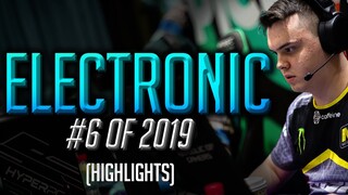 electronic - HLTV.org's #6 Of 2019 (CS:GO)