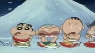 [Crayon Shin-chan] The five little ones imagine themselves in the Arctic, with the north wind blowin