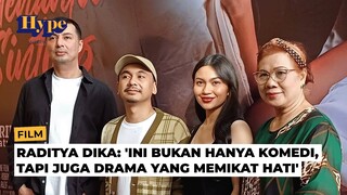 Konferensi Pers Film Catatan Harian Menantu Sinting Dibintangi Ariel Tatum dan Raditya Dika