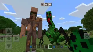 Mutant Mobs ADDON in Minecraft PE