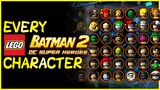 EVERY CHARACTER in LEGO Batman 2: DC Super Heroes (2012)