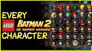 EVERY CHARACTER in LEGO Batman 2: DC Super Heroes (2012)