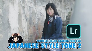 Tutorial Edit Foto Japanese Style Tone 2| Lightroom Mobile (Free DNG) |【Indonesia / Vtuber】