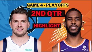 Phoenix Suns vs Dallas Mavericks game 4: 2nd Qtr Highlights | May 8| NBA 2022 Playoffs