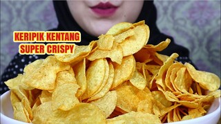 ASMR KERIPIK KENTANG SUPER CRISPY OISHI TOSS | ASMR INDONESIA