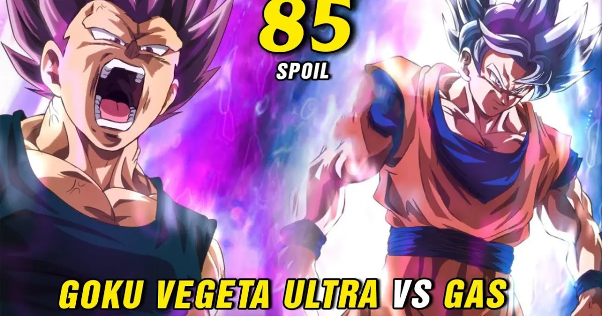 Goku Ultra Instinct and Vegeta Ultra Ego: \