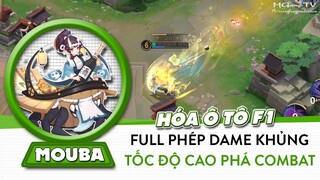 Onmyoji Arena | Mouba - Mạnh Bà, biến thành ô tô F1, lao với tốc độ cao, phá combat cực tốt