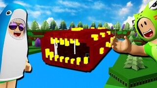 กบหลามสร้างเรือ Train Eater - Roblox