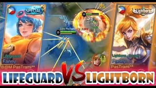 FANNY LIFEGUARD VS. LIGHTBORN |  FANNY MONTAGE EP.03 BY PASTRAMI | MOBILE LEGENDS BANGBANG