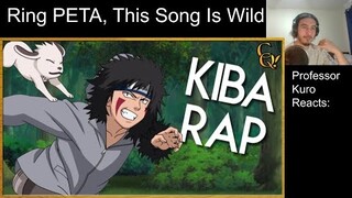 KIBA INUZUKA RAP REACTION! (Naruto) - Connor Quest!