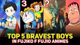 Top 5 Bravest Boys in Fujiko F Fujio Animes ll Doraemon, Perman, Ninja Hattori