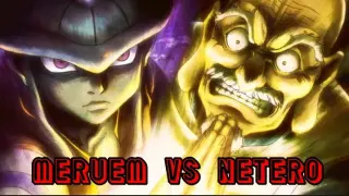 MERUEM VS NETERO BEST FIGHT SCENE : HUNTER X HUNTER PART-1
