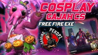 PEKOPZ GAMING - EXE FREE FIRE COSPLAY GAJAH CS!!! #freefireexeindonesia #freefire #freefirememe