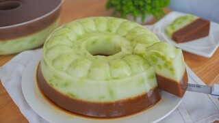 PUDING CENDOL ! RESEP PUDING CENDOL GULA MERAH |