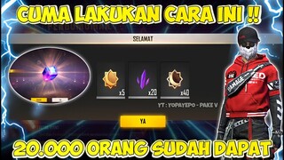 🔥FREE FIRE❗CARA CEPAT DAPAT CRYSTAL TOKEN & SUPER CRESCENT MOON TOKEN