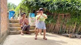 Dress up the triplets today and dance for the netizens