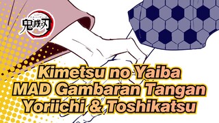 [MAD Gambaran Tangan Kimetsu no Yaiba] _un,deux,trois_ / Yoriichi & Toshikatsu
