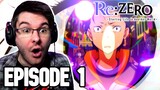 Re:ZERO Season 1 Episode 1 REACTION | Anime Reaction