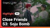 The boys see a Korean shaman to understand their fate in Thai BL Series “Close Friend3: Soju Bomb”😳