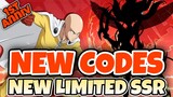 NEW Anniversary CODES + NEW LSSR | One Punch Man The Strongest