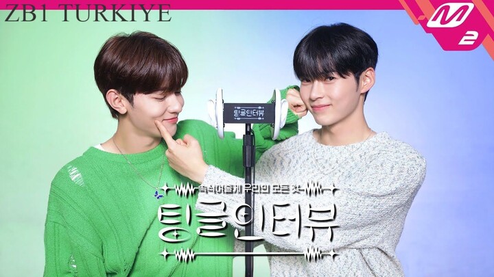 [Türkçe Alt Yazılı] ZB1 Hanbin & Hao'nun Tingle Röportajı