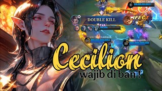 Counter alami cecilion –> BANED !