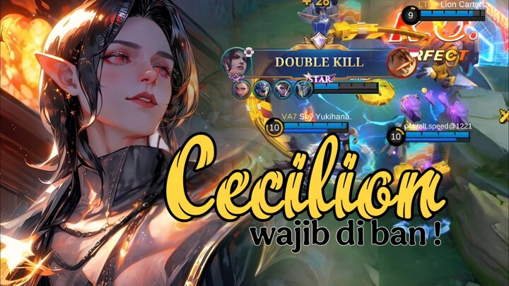 Counter alami cecilion –> BANED !