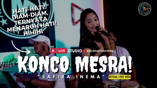 Safira Inema - Konco Mesra (Official Lyric Video)