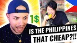 Living on $1 for 24 HOURS in MANILA PHILIPPINES | HONEST REACTION