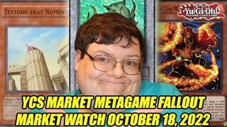 YCS Market Metagame Fallout! Yu-Gi-Oh! Market Watch October 18, 2022