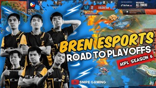 BREN ESPORTS ROAD TO PLAYOFFS MPL SEASON 6 BEST PLAYS OF REGULAR SEASON