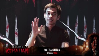 WAFDA SAIFAN NGELIAT PENAMPAKAN HANTU?? - Di Ambang Kematian