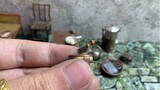 [Miniatur] Pisau Dapur dan Talenan Mini