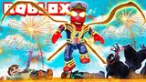 IRON SPIDERMAN SAVES THE WORLD in ROBLOX