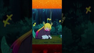 AMV Maid Dragon - Smile Pizza - #shorts