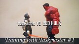Taskmaster vs Red Hulk | Training with Taskmaster #1 (STOP MOTION)