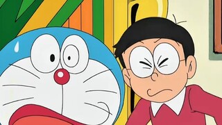 Shizuka and Nobita almost disappeared, and were finally found ten years later #Doraemon